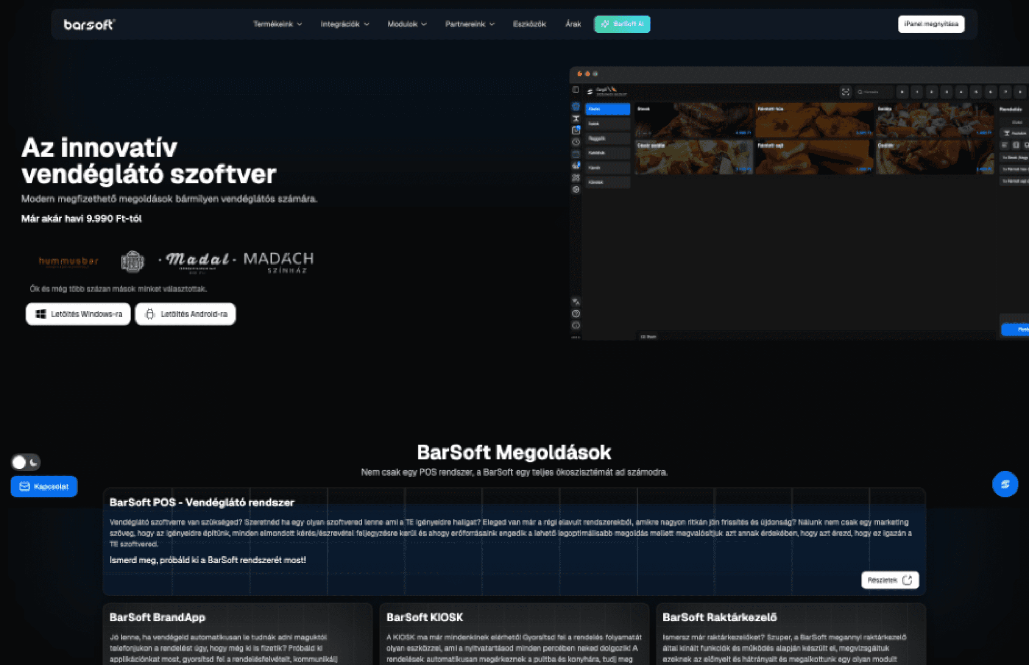 BarSoft iPanel product website