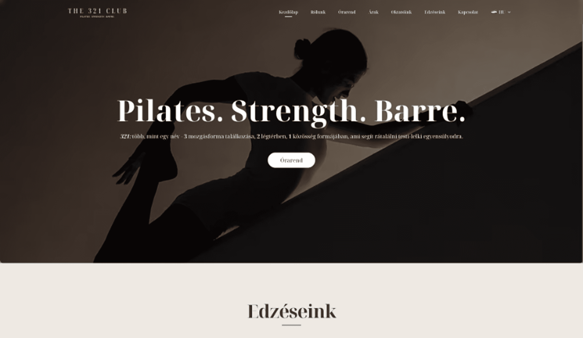 The 321 Club website project